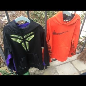 Two Nike Hoodies